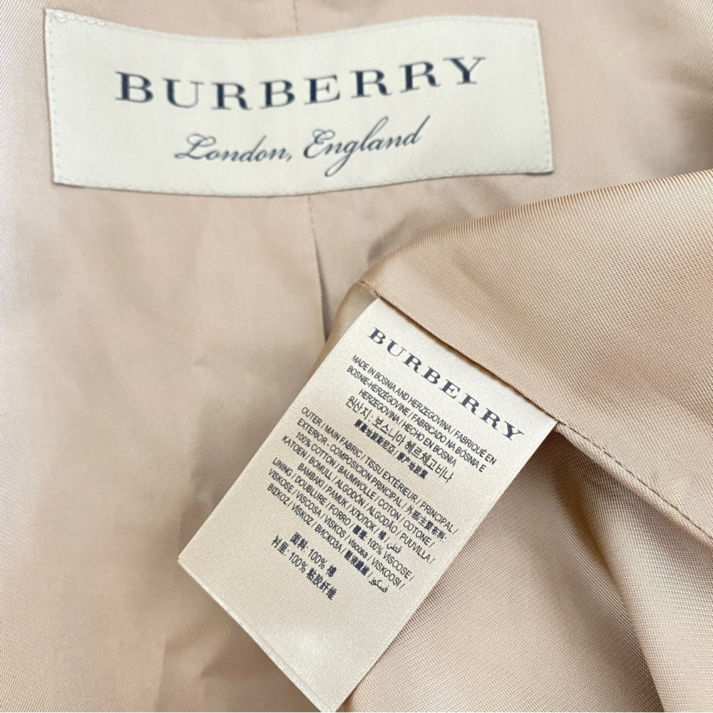Burberry Check Trench Coat - Picture 14 of 16